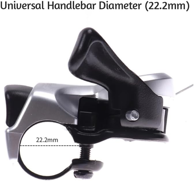 Fredertent Bike Shifter Lever 3x7 Speed Right Thumb Gear Shift Lever – KD50-3x7 Bicycle Shifter for Mountain City Road Hybrid Electric Cruiser and Kids Bikes (KD50-3x7) - Image 5